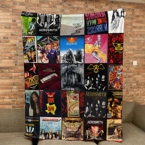 Aerosmith Sherpa Blanket A Rock ’n’ Roll Legacy for True Fans