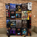 King Diamond Sherpa Blanket A Haunting Tribute to Metal’s Darkest Legend