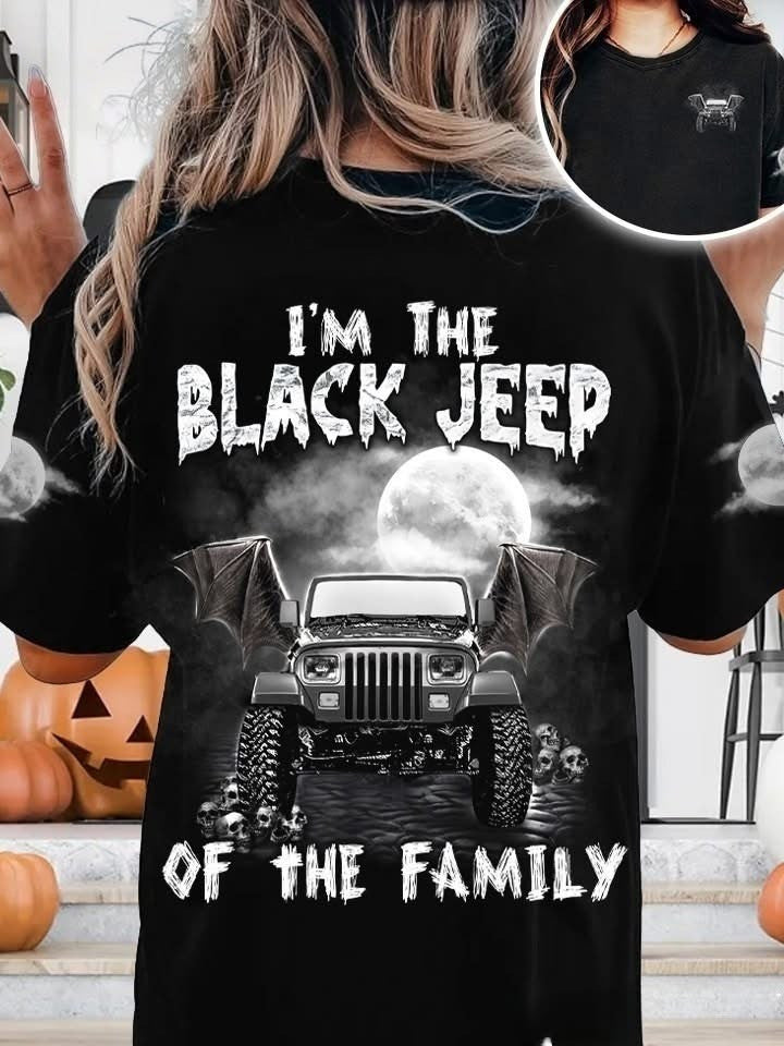 I'm The Black Jeep Of The Family T-Shirt Themed Jeep Lovers Gifts For Her - Otakuforge