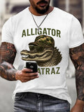 Alligator Alcatraz T-Shirt Crocodilian Trump MAGA Merch Alligator Alcatraz Shirts For Sale - Otakuforge