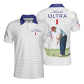 Michelob Ultra Donald Trump Golf Polo Shirt Gift For Trump Fans - Otakuforge