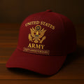 US Army 250th Anniversary Commemorative Red Hat Military Pride Gift For Her - Otakuforge