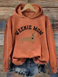 Dachshund Hoodie Weenie Mom Shirt Funny Dachshund Wiener Dog Lover Gift For Her - Otakuforge