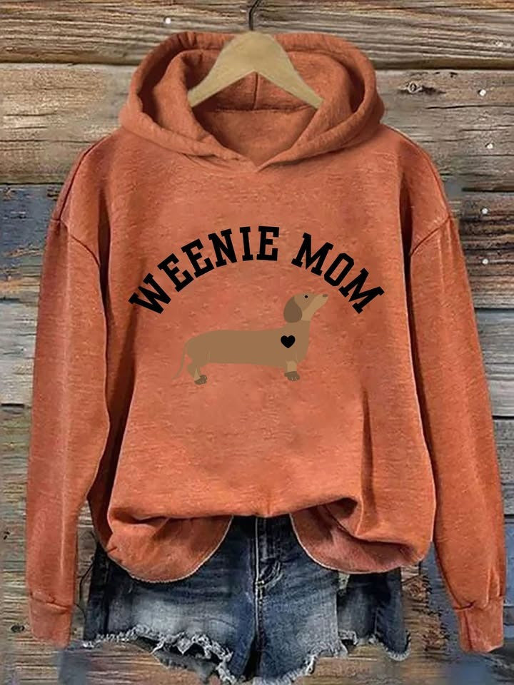 Dachshund Hoodie Weenie Mom Shirt Funny Dachshund Wiener Dog Lover Gift For Her - Otakuforge