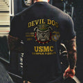 USMC Semper Fidelis Devil Dog 250Th Anniversary Shirt 1775 2025 Marines Gifts For Veterans - Otakuforge