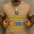 USMC Semper Fi I Don't Have The Time T-Shirt Nor The Crayons To Explain Things To You - Otakuforge