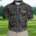 Cancer Sucks In Every Color Men's Golf Polo Shirt Support Cancer Awareness Clothing - Otakuforge
