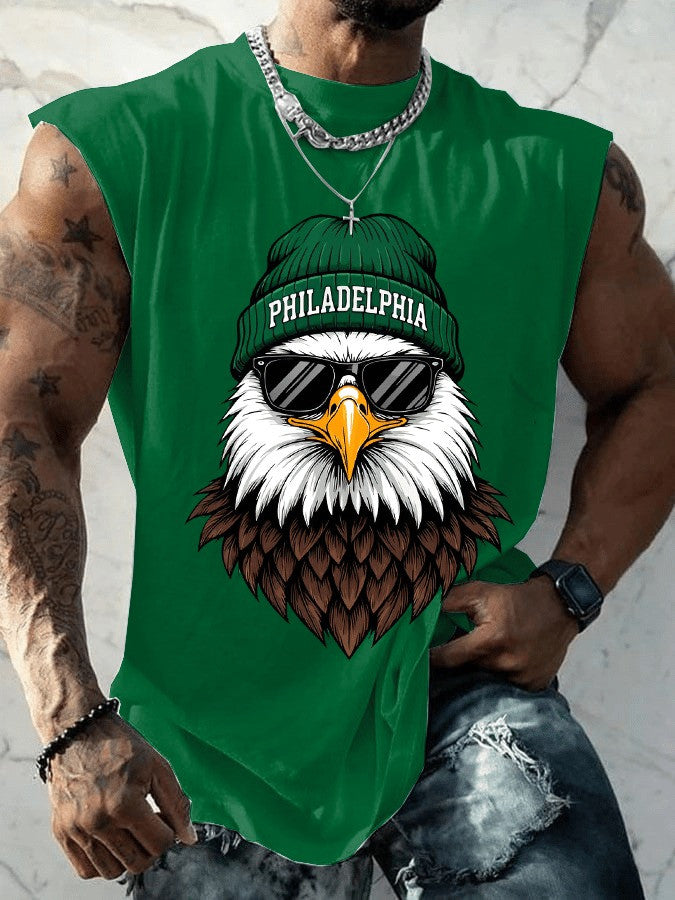 Philadelphia Eagles Tank Top Bird Gang Clothing Football Game Day Outfit Xmas Gift - Otakuforge