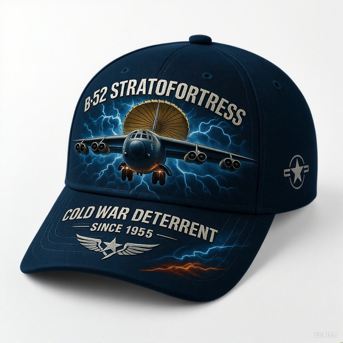 US Air Force B-52 Stratofortress Hat Cold War Deterrence Since 1955 Cap Air Force Veterans Gift - Otakuforge