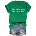 Philadelphia Eagles T-Shirt This Gang Wins The Big Game Eagles Football Merch Gifts For Fans - Otakuforge