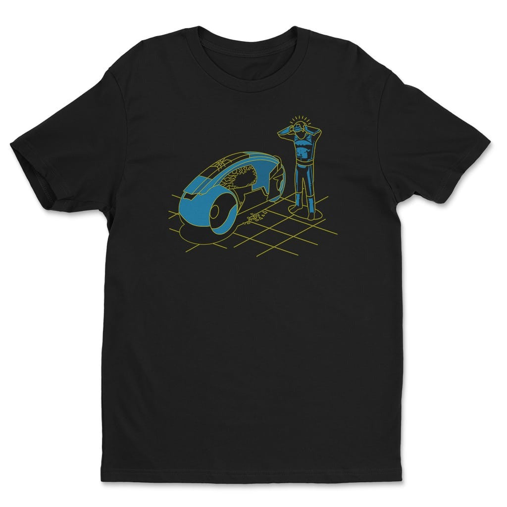 Sheldon Cooper The Big Bang Theory Tron T-Shirt Fan Apparel Gifts For Friend - Otakuforge