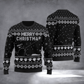 Black Cat What Merry Christmas Ugly Christmas Sweater Funny Xmas Meme Apparel Gifts Idea - Otakuforge