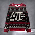 Mathematics Ugly Christmas Sweater Funny Winter Clothing Xmas Merch Christmas Gift For Students - Otakuforge
