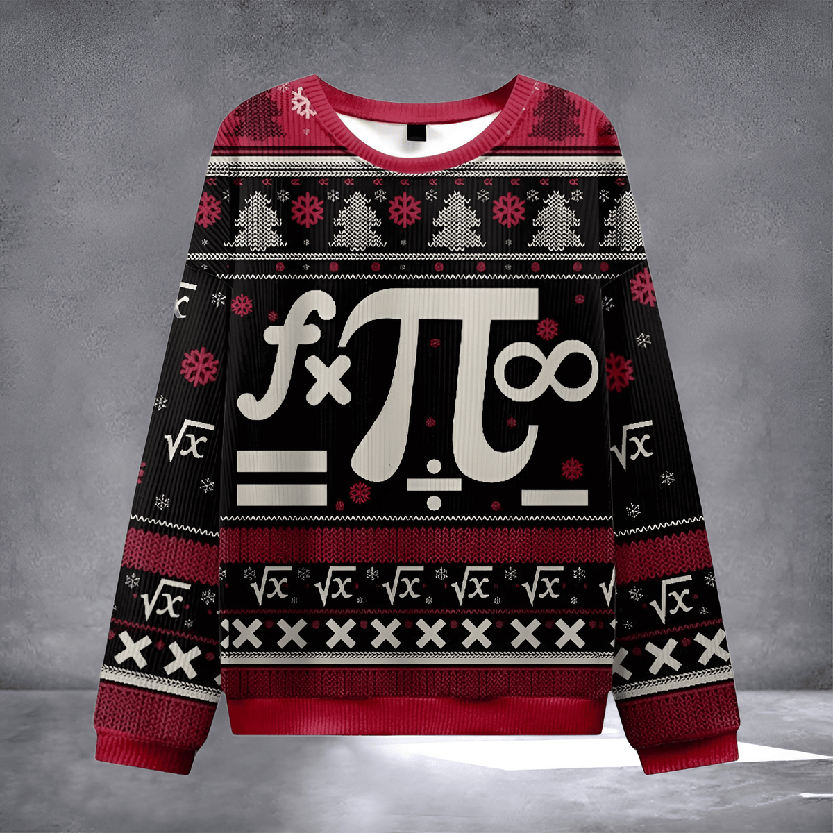 Mathematics Ugly Christmas Sweater Funny Winter Clothing Xmas Merch Christmas Gift For Students - Otakuforge