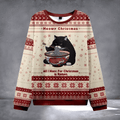 Cat All I Want For Christmas Is Ramen Ugly Christmas Sweater Meme Xmas Clothing Holiday Gift - Otakuforge