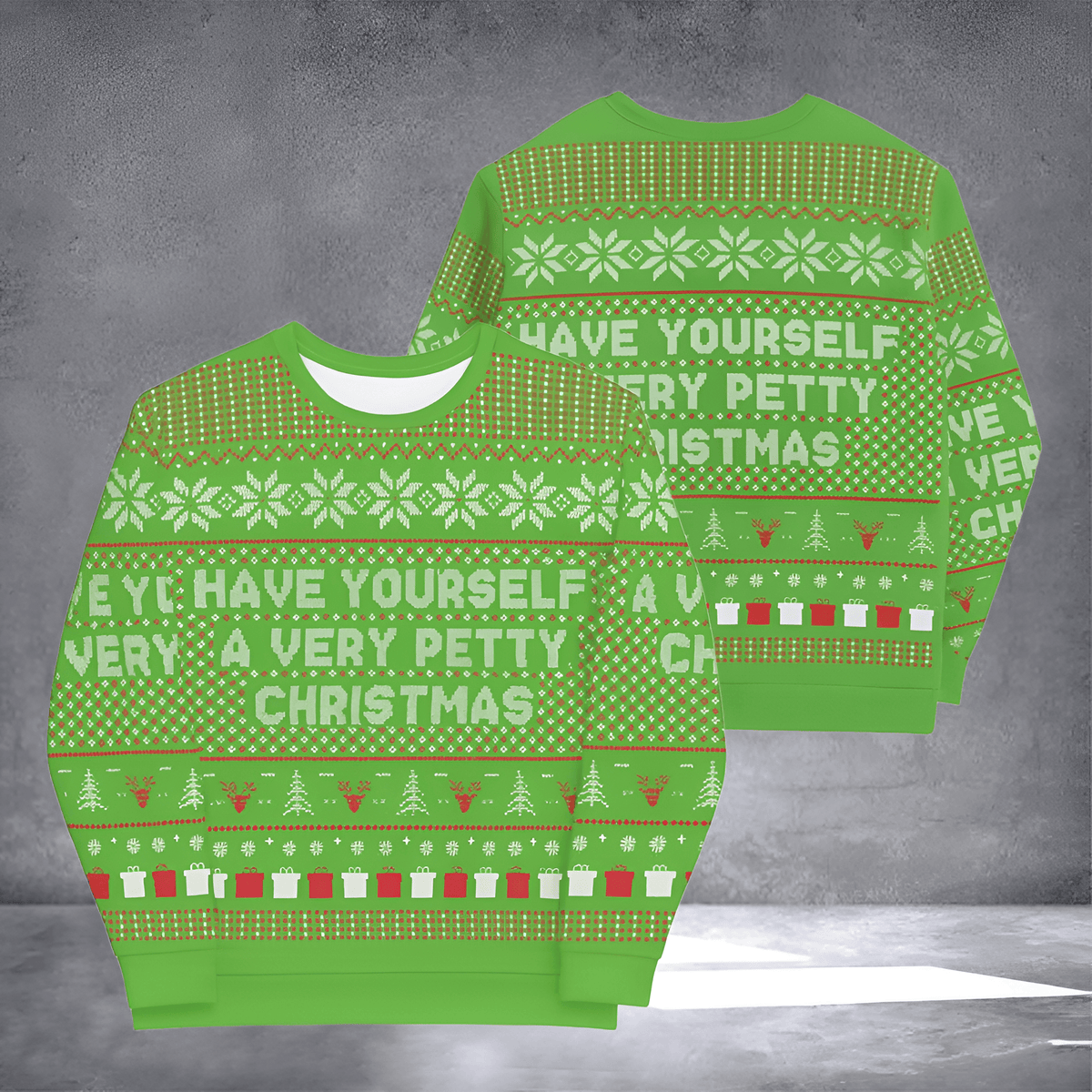 Have Yourself A Very Pretty Christmas Ugly Christmas Sweater Xmas Outfits Holiday Gift Ideas - Otakuforge