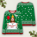 Jesus Birthday Boy Ugly Christmas Sweater Funny Jesus Birthday Apparel Christmas Gift Ideas - Otakuforge