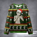 Santa Claus Mummy Ugly Christmas Sweater Funny Holiday Clothing Xmas Outfits Holiday Gift Ideas - Otakuforge