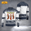 Personalized Photo Not Only Socks Are Ugly Christmas Sweater Winter Clothing Xmas Merch Gifts - Otakuforge