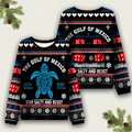 The Gulf Of Mexico Ugly Christmas Sweater Stay Salty And Resist Xmas Apparel Gift Ideas - Otakuforge