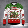 Frog Merry Christmas Ugly Christmas Sweater Xmas Party Outfits Frog Lovers Holiday Gift Ideas - Otakuforge