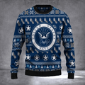 United States Navy Ugly Christmas Sweater Military Sweater Winter Apparel Veterans Day Gift - Otakuforge