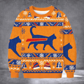 Cat Buffalo Bills Ugly Christmas Sweater Winter Clothing Xmas Gifts For Buffalo Bills Fans - Otakuforge
