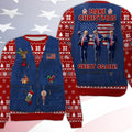 Donald Trump Make Christmas Great Again Ugly Christmas Sweater Funny Winter Apparel Trump Gifts - Otakuforge