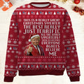 Donald Trump Really Great Christmas Sweater Ugly Christmas Sweater Funny MAGA Trump Gift - Otakuforge