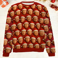Trump Face Santa Ugly Christmas Sweater Hilarious Xmas Outfits Christmas Gifts For Trump Lovers - Otakuforge