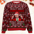 Trump Great Christmas Ugly Christmas Sweater Festive Clothing Trump Lovers Xmas Gifts - Otakuforge