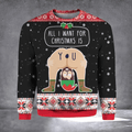 All I Want For Christmas Is You Ugly Christmas Sweater Winter Apparel Xmas Gift For Him - Otakuforge