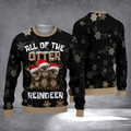 All Of The Otter Reindeer Ugly Christmas Sweater Cute Xmas Outfits Otter Lovers Christmas Gifts - Otakuforge