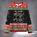 Black Cat Ugly Christmas Sweater Adorable Winter Apparel Cat Lovers Christmas Gifts - Otakuforge