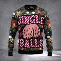 Jingle Balls Ugly Christmas Sweater Humorous Holiday Clothing Xmas Gifts For Boyfriends - Otakuforge