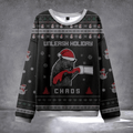 Black Cat Unleash Holiday Chaos Ugly Christmas Sweater Christmas Day Clothes Cat Lovers Gifts - Otakuforge