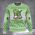 Frog Get The Fck Off My Property Ugly Christmas Sweater Funny Frog Meme Clothing Xmas Gifts - Otakuforge