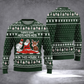 Deer There's Some Ho Ho Ho In This House Ugly Christmas Sweater Christmas Day Clothes - Otakuforge