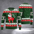 Ho Ho Ho Santa Naughty Ugly Christmas Sweater Casual Christmas Outfits Festive Clothing Gifts - Otakuforge