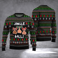 Jingle Balls Ugly Christmas Sweater Funny Christmas Day Clothing Xmas Gifts For Adults - Otakuforge