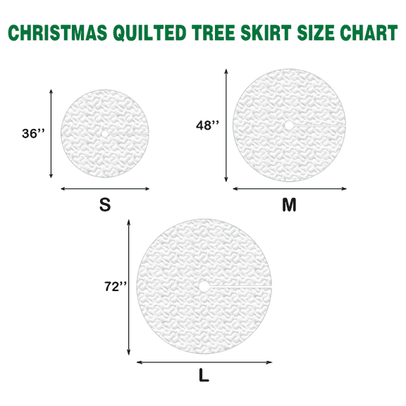 Highland Cow Calf Quilted Tree Skirt Christmas Home Decor Ideas Gift For Cow Lover - Otakuforge