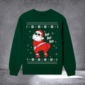 Ho Ho Ho Santa Naughty Ugly Christmas Sweater Casual Xmas Apparel Holiday Gifts For Men - Otakuforge