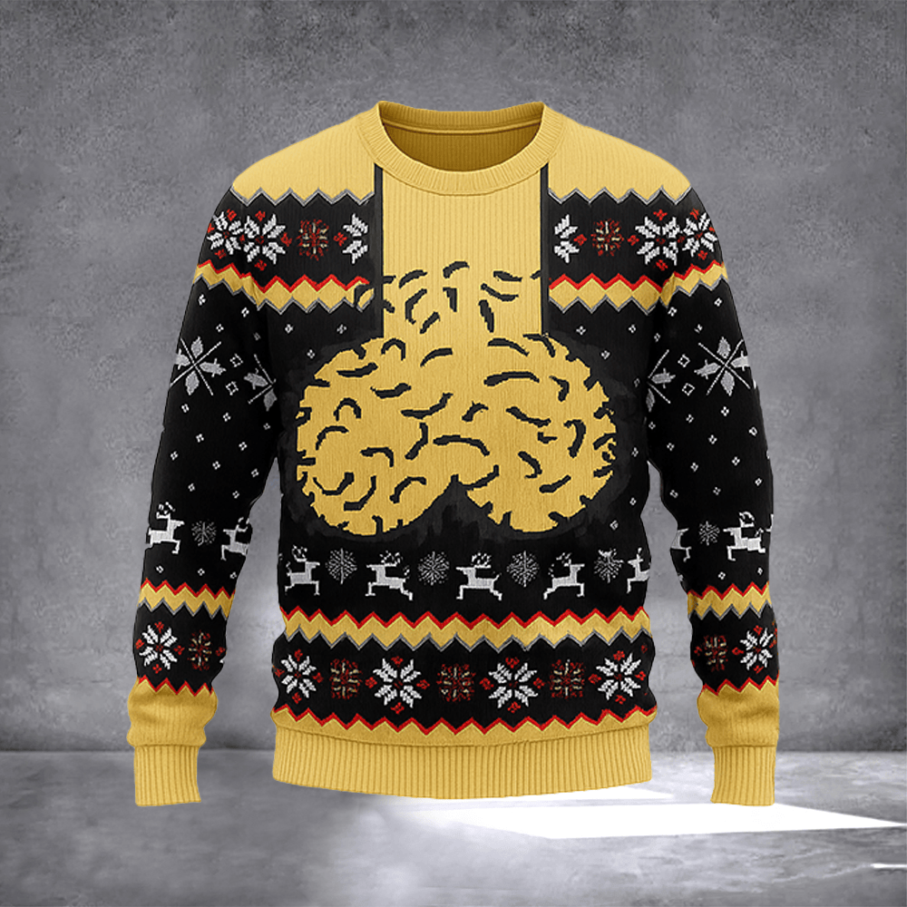 Holiday Funny Ugly Christmas Sweater Adult Humor Christmas Sweater Funny Xmas Gifts For Him - Otakuforge