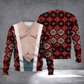 Body Realistic Ugly Christmas Sweater Funny Christmas Outfits Xmas Gifts For Men - Otakuforge