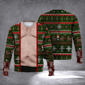 Melted Six Pack Realistic Ugly Christmas Sweater Funny Xmas Clothing Christmas Gifts For Men - Otakuforge