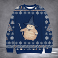 Wizard Cat Meme Ugly Christmas Sweater Funny Christmas Apparel Xmas Gifts For Cat Lovers - Otakuforge