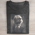 Pug In A Suit T-Shirt Hilarious Pug Dog Meme Clothing Christmas Gifts For Dog Lovers - Otakuforge