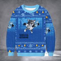 Cat Nirvana Band Ugly Christmas Sweater Funny Christmas Sweater Gift For Cat Lovers - Otakuforge