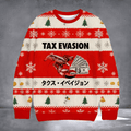 Lobster Tax Evasion Ugly Christmas Sweater Funny Christmas Sweater Xmas Gift For Boyfriend - Otakuforge