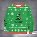 Frog Off To Commit Tomfoolery Ugly Christmas Sweater Funny Xmas Clothing Christmas Gifts - Otakuforge
